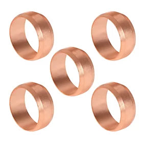 Banner 15mm Copper Olives 5 Pack