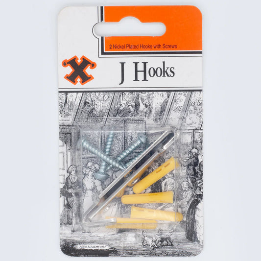 X Chrome J Hooks 2 Pack