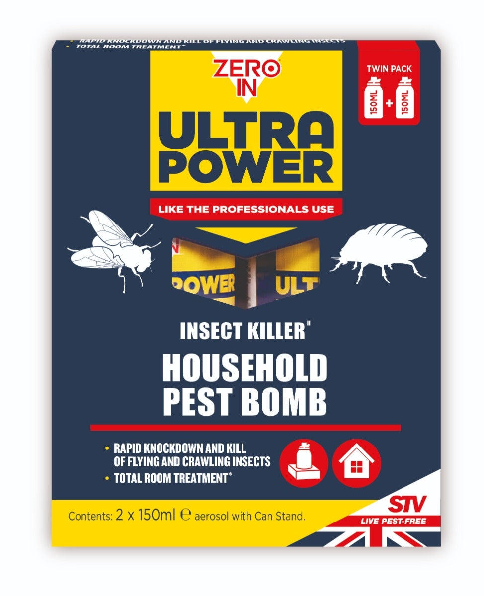 STV Ultra Power ZER560 Natural Insect Killer Bomb 2 Pack