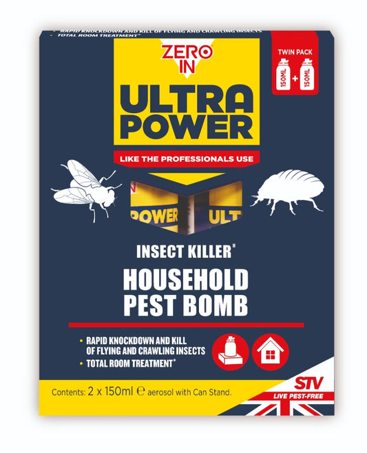STV Ultra Power ZER560 Natural Insect Killer Bomb 2 Pack